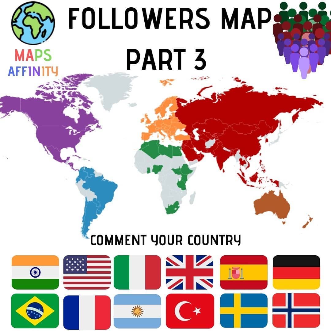 FOLLOWERS MAP PART 3