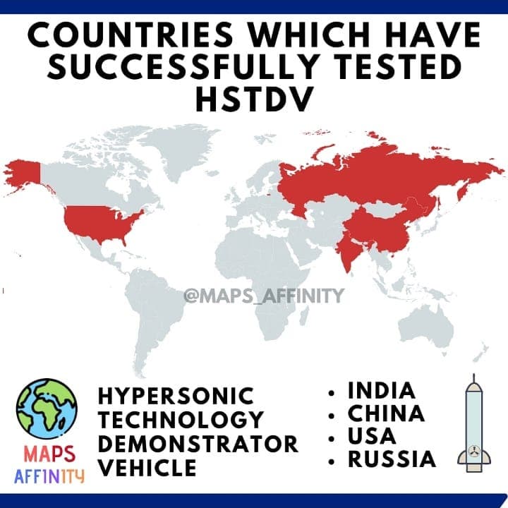 The HSTDV is an unmanned scramjet demonstration aircraft for hypersonic speed flight. It is being developed as a carrier vehicle for hypersonic and long-range cruise missiles, and will have multiple civilian applications including the launching of small satellites at low cost..