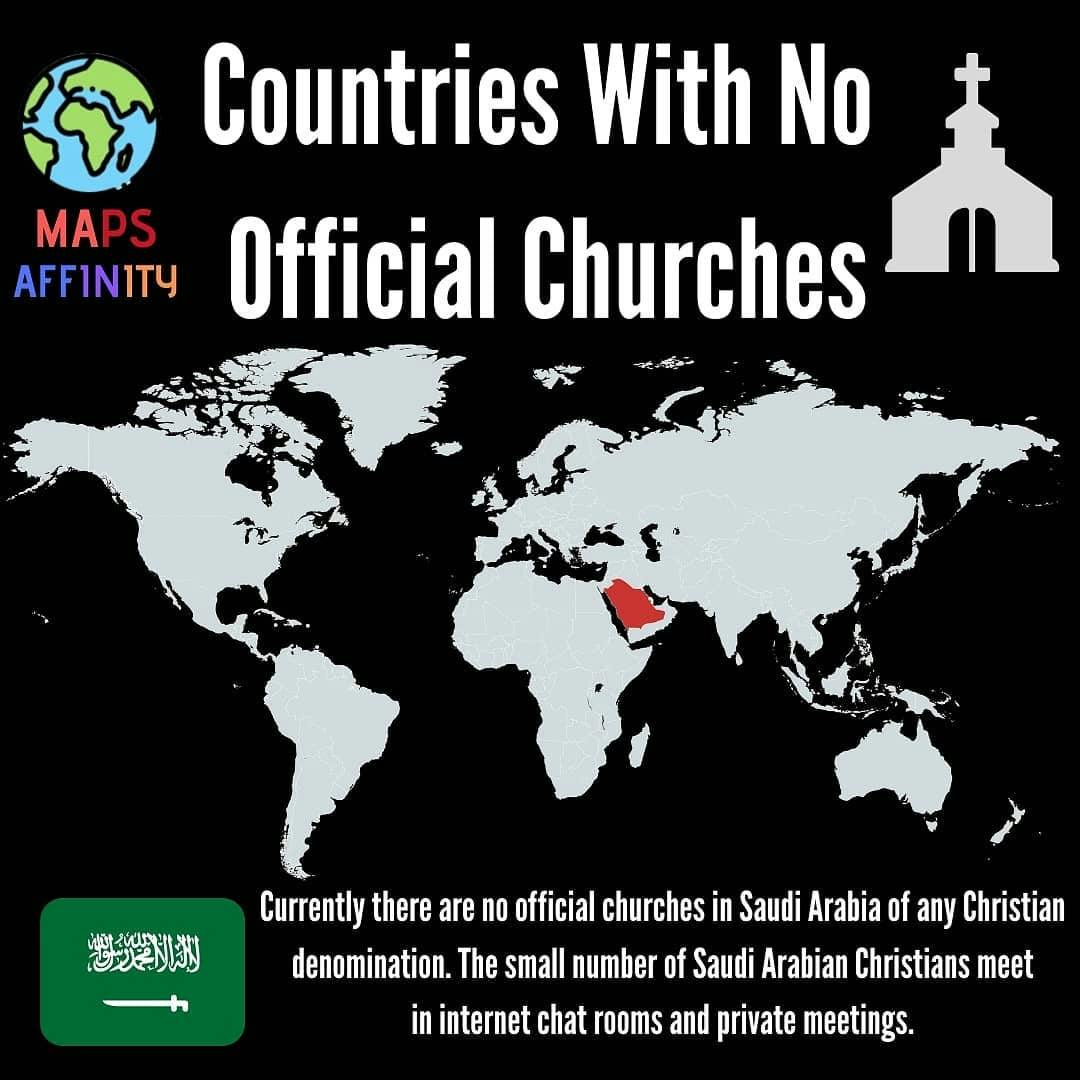 Countries with no Official Churches