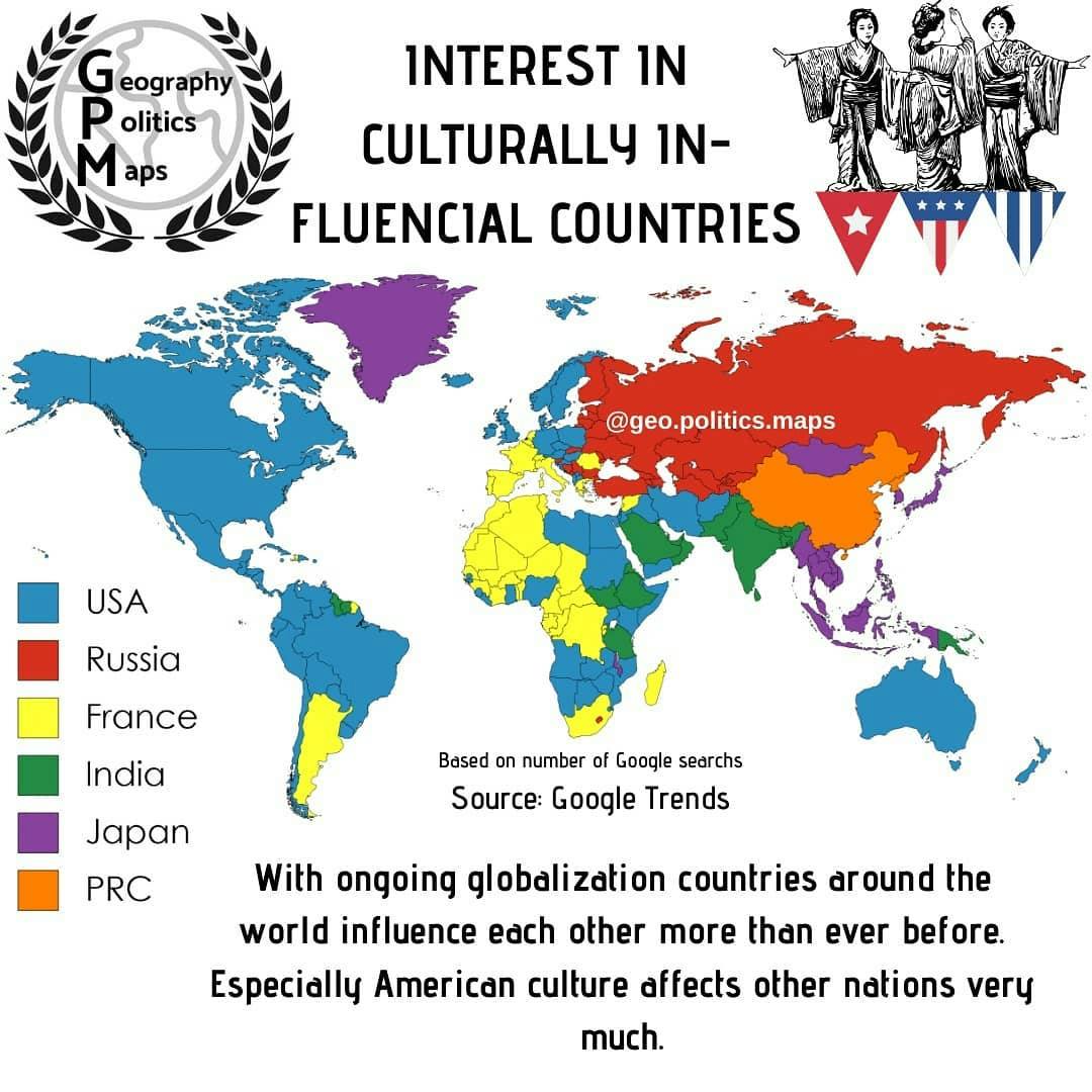Which of these countries do you consider the most interesting?