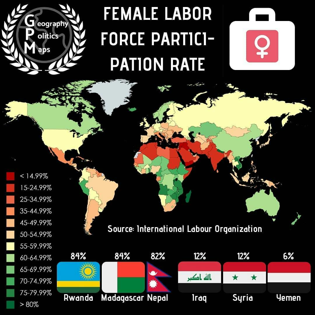 FEMALE LABOR FORCE PARTICIPATION RATE...