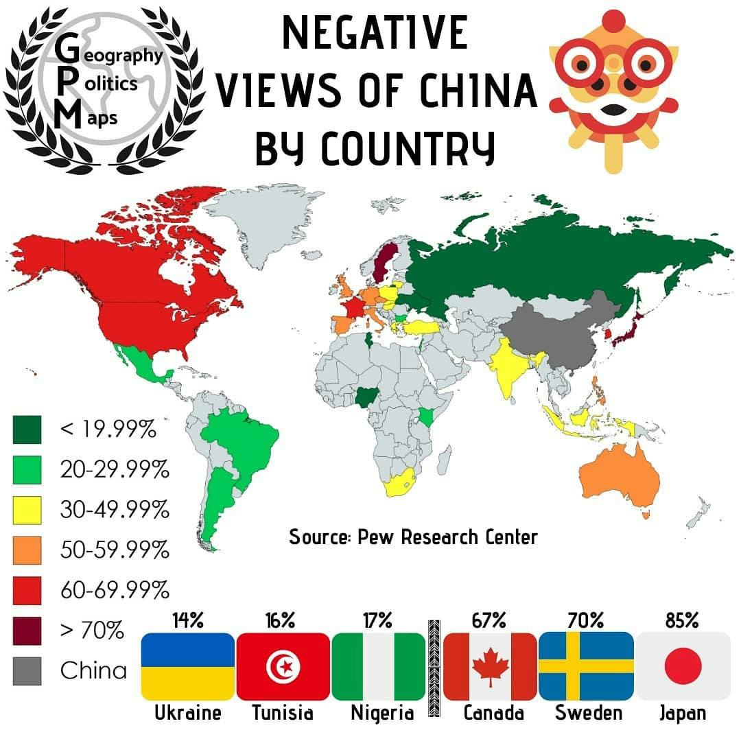 Do you view China positively?
