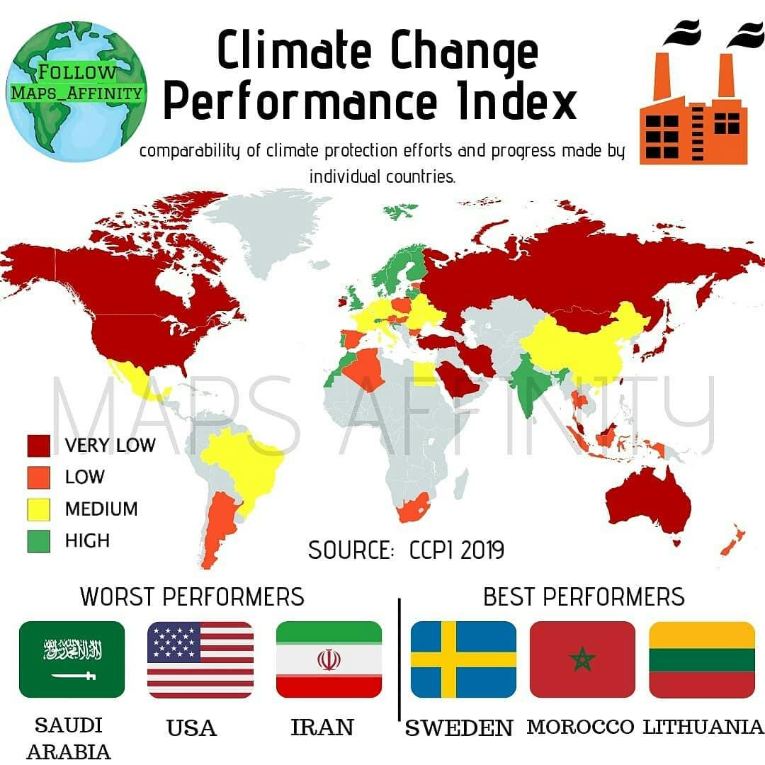 CLIMATE CHANGE PERFORMANCE INDEX .